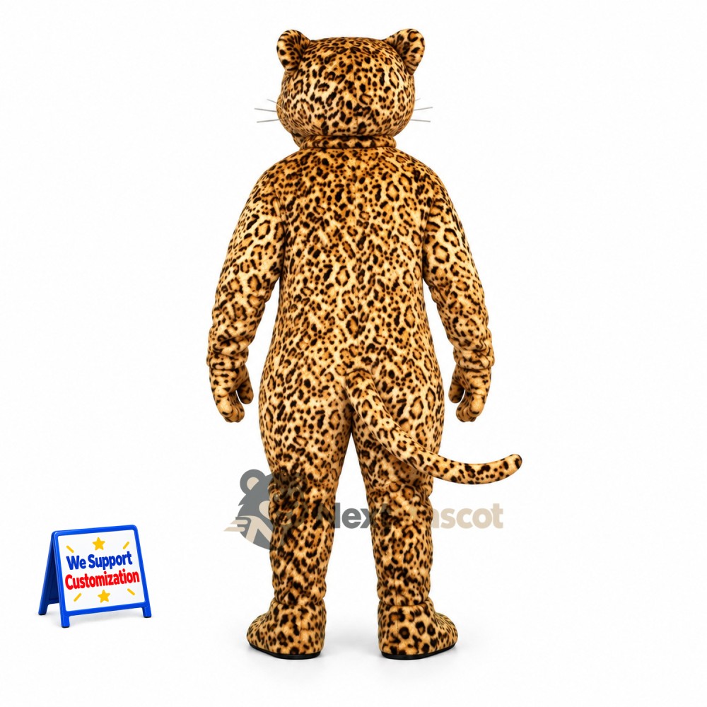 Leopard Mascot Costume - Spotted for Homecoming Leopard Mascot Costume - Spotted for Homecoming
