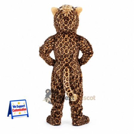 Leopard Mascot Costume - Spotted for Campus Events Leopard Mascot Costume - Spotted for Campus Events