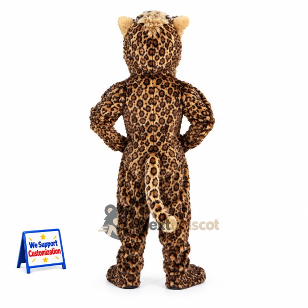 Leopard Mascot Costume - Spotted for Campus Events