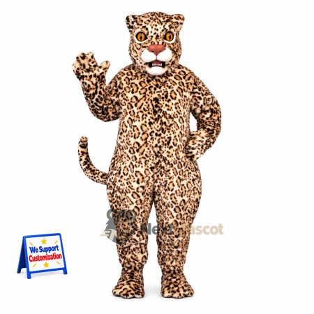 Leopard Mascot Costume - Spotted for School Fairs Leopard Mascot Costume - Spotted for School Fairs