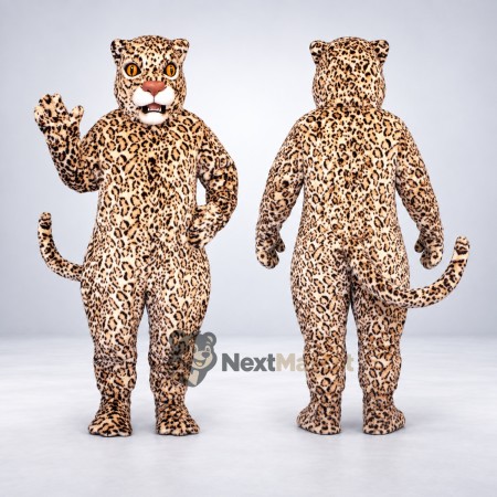 Leopard Mascot Costume - Spotted for School Fairs Leopard Mascot Costume - Spotted for School Fairs