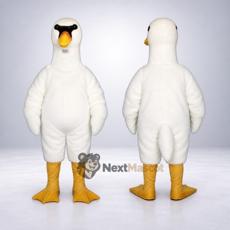 Goose Mascot Costume - White for Festivals Goose Mascot Costume - White for Festivals