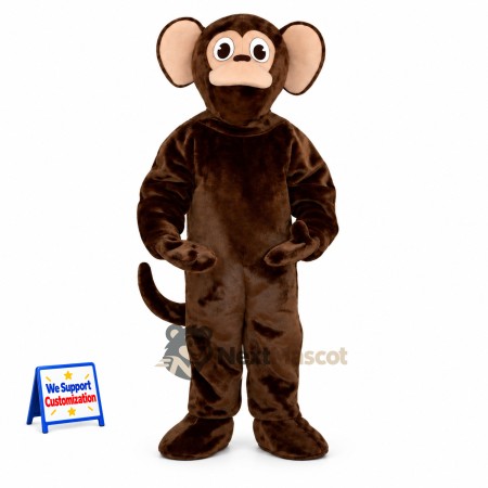 Monkey Mascot Costume - Brown for Family Events Monkey Mascot Costume - Brown for Family Events