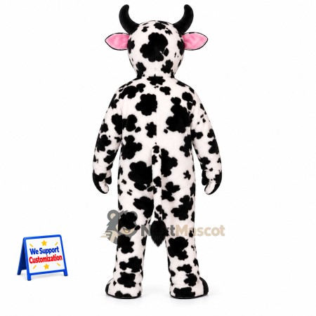 Cow Mascot Costume - Spotted for Community Fairs Cow Mascot Costume - Spotted for Community Fairs