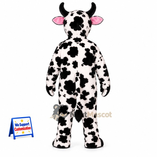 Cow Mascot Costume - Spotted for Community Fairs Cow Mascot Costume - Spotted for Community Fairs