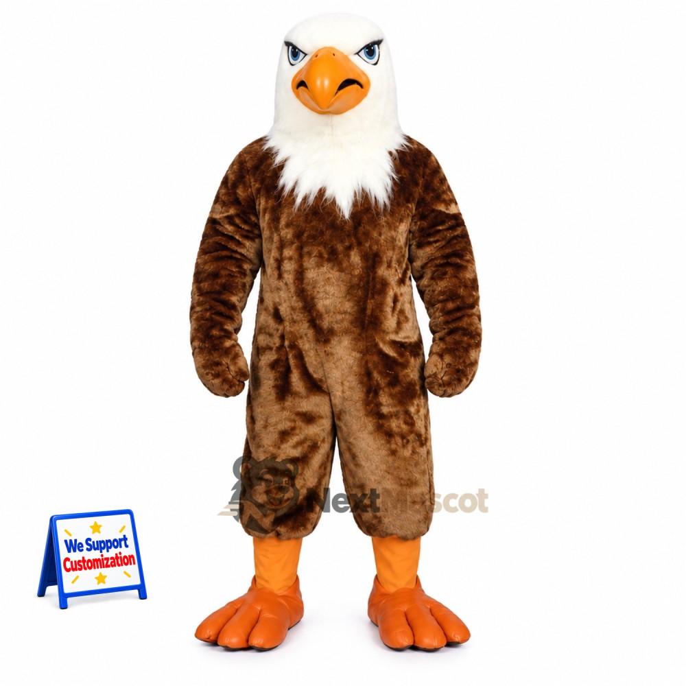Bald Eagle Mascot Costume for Spring Fairs Bald Eagle Mascot Costume for Spring Fairs