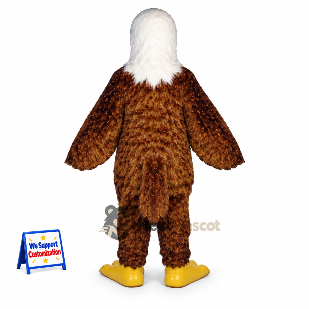 Bald Eagle Mascot Costume for Winter Fairs Bald Eagle Mascot Costume for Winter Fairs