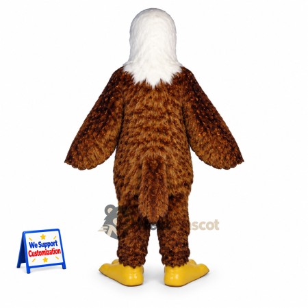 Bald Eagle Mascot Costume for Winter Fairs Bald Eagle Mascot Costume for Winter Fairs
