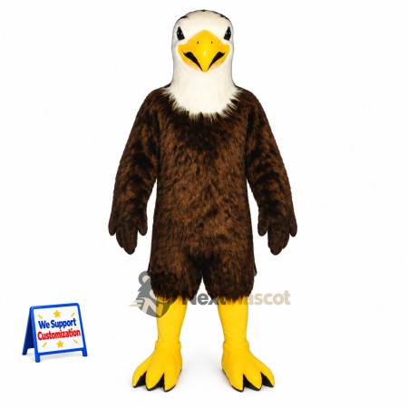 Bald Eagle Mascot Costume for Winter Parades Bald Eagle Mascot Costume for Winter Parades