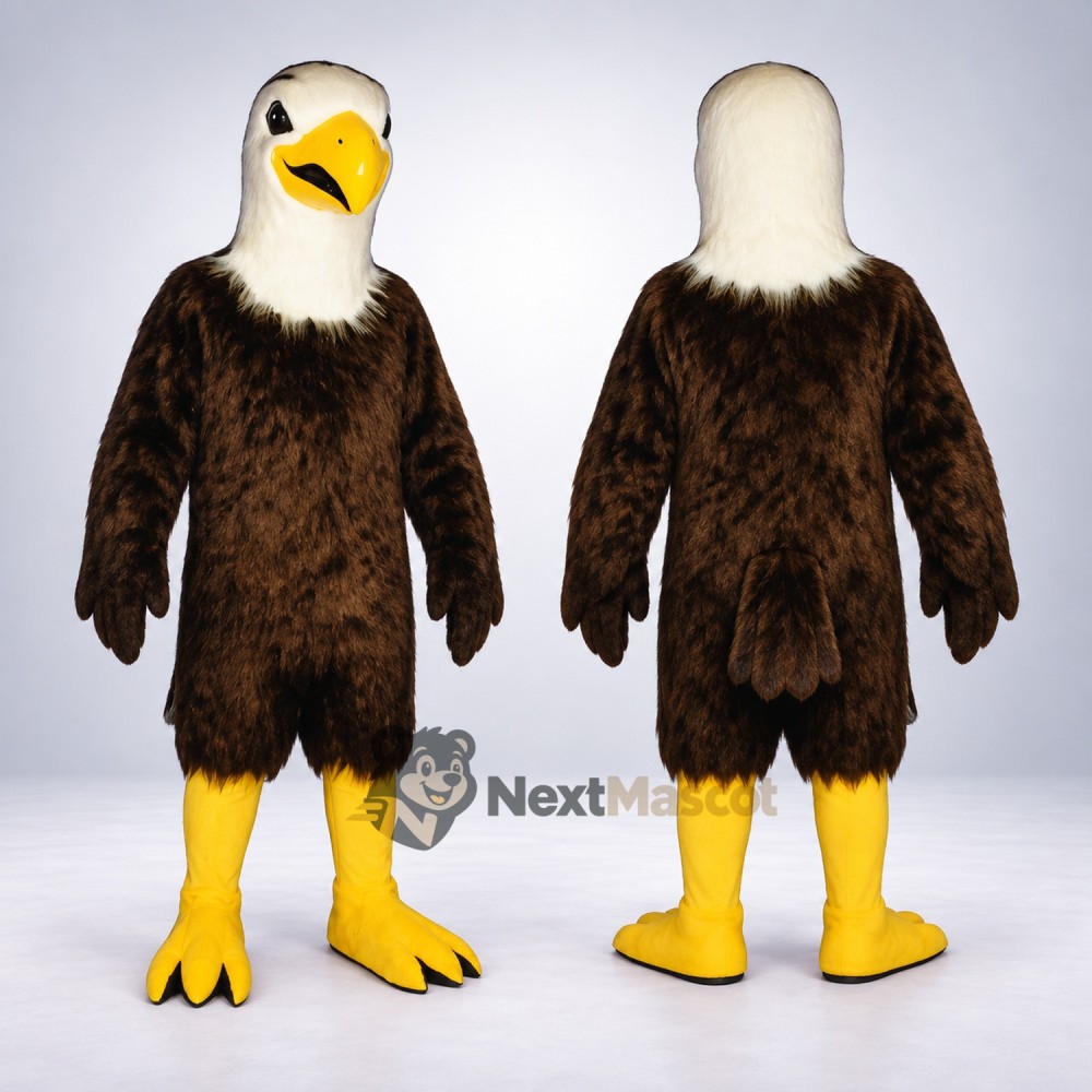 Bald Eagle Mascot Costume for Winter Parades Bald Eagle Mascot Costume for Winter Parades