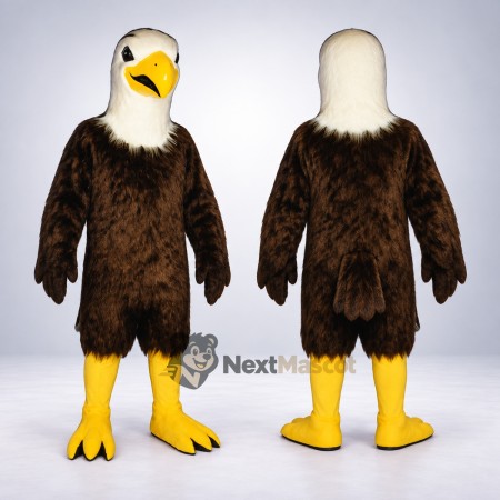 Bald Eagle Mascot Costume for Winter Parades Bald Eagle Mascot Costume for Winter Parades