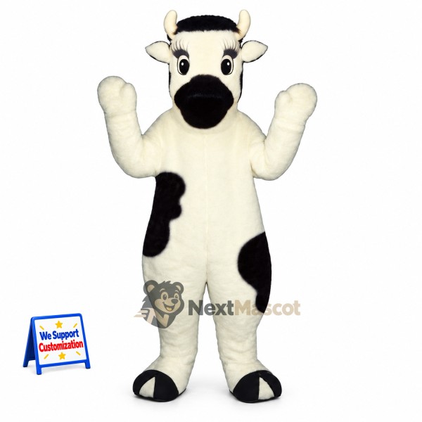 Cow Mascot Costume - Spotted for Charity Walks