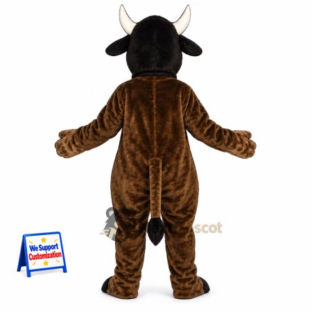 Bull Mascot Costume - Brown for Celebrations Bull Mascot Costume - Brown for Celebrations