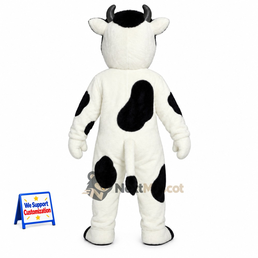 Cow Mascot Costume - Spotted for Fun Runs