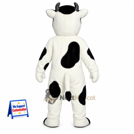 Cow Mascot Costume - Spotted for Fun Runs