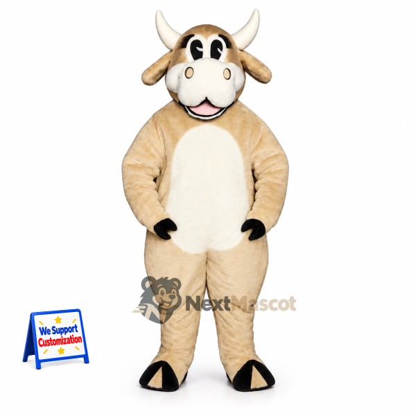 Ram Mascot Costume - White for School Spirit
