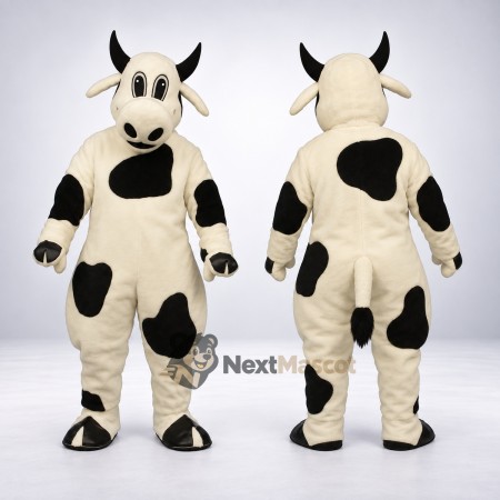 Cow Mascot Costume - Spotted for Team Parades Cow Mascot Costume - Spotted for Team Parades