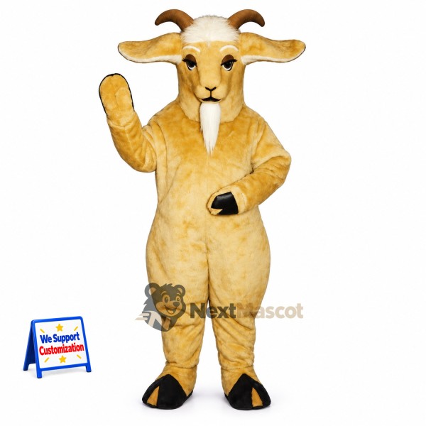 Goat Mascot Costume - Brown for School Events
