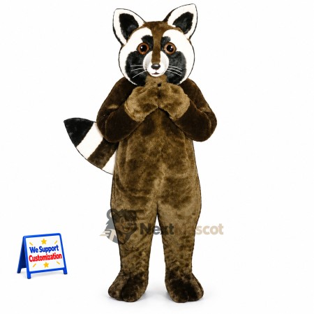 Raccoon Mascot Costume - Brown for Festivals Raccoon Mascot Costume - Brown for Festivals