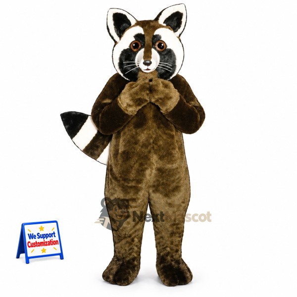 Raccoon Mascot Costume - Brown for Festivals