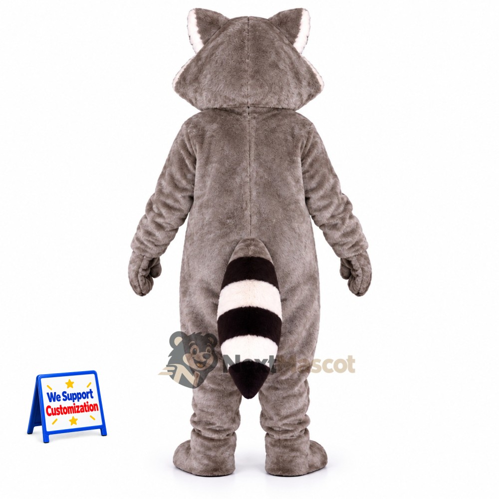 Raccoon Mascot Costume - Gray for Fundraisers Raccoon Mascot Costume - Gray for Fundraisers