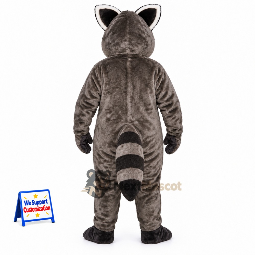 Raccoon Mascot Costume - Gray for Promotions Raccoon Mascot Costume - Gray for Promotions