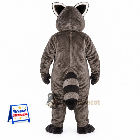 Raccoon Mascot Costume - Gray for Promotions Raccoon Mascot Costume - Gray for Promotions