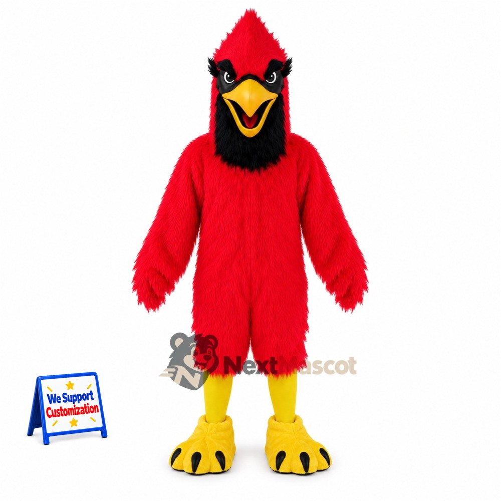Cardinal Mascot Costume - Red for Promotions Cardinal Mascot Costume - Red for Promotions