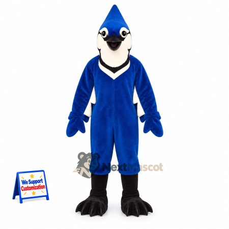 Blue Jay Mascot Costume for Family Events Blue Jay Mascot Costume for Family Events