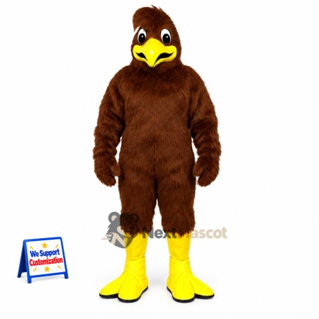 Bird Mascot Costume - Brown for Sports Days