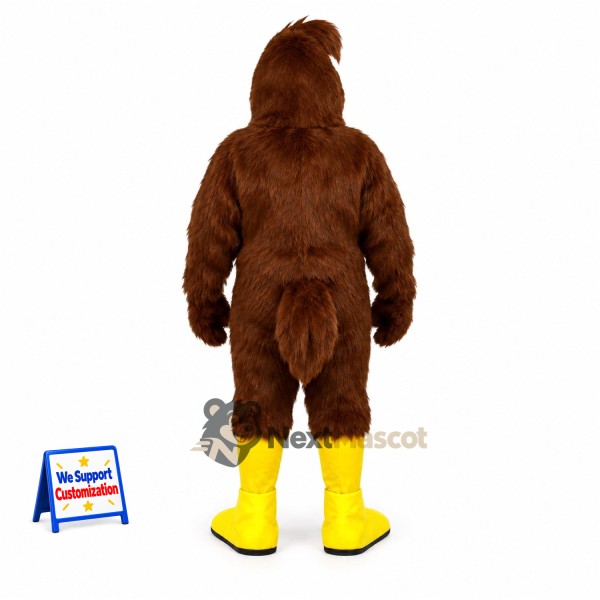 Bird Mascot Costume - Brown for Sports Days Bird Mascot Costume - Brown for Sports Days