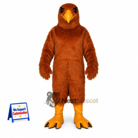 Eagle Mascot Costume - Brown for Promotions