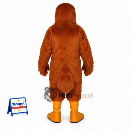 Eagle Mascot Costume - Brown for Promotions