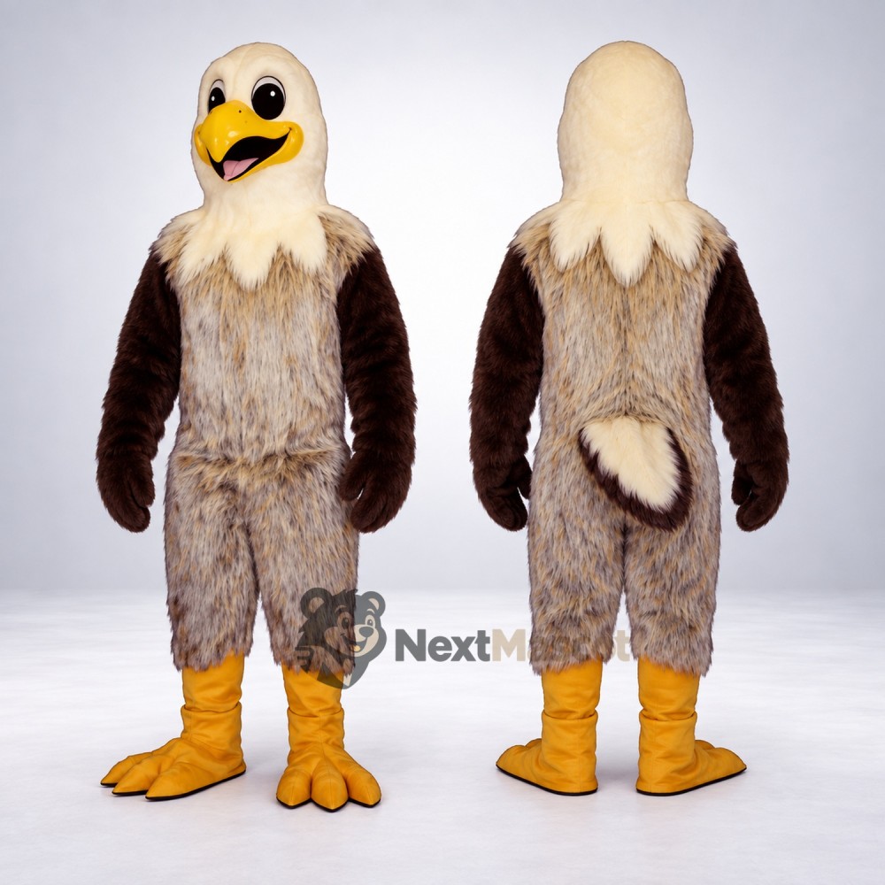 Bald Eagle Mascot Costume for Spring Festivals Bald Eagle Mascot Costume for Spring Festivals
