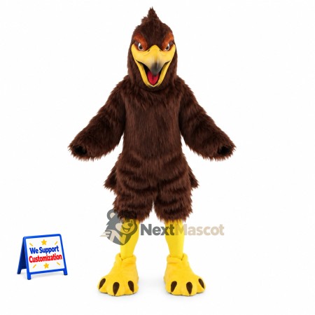 Eagle Mascot Costume - Brown for Photo Events