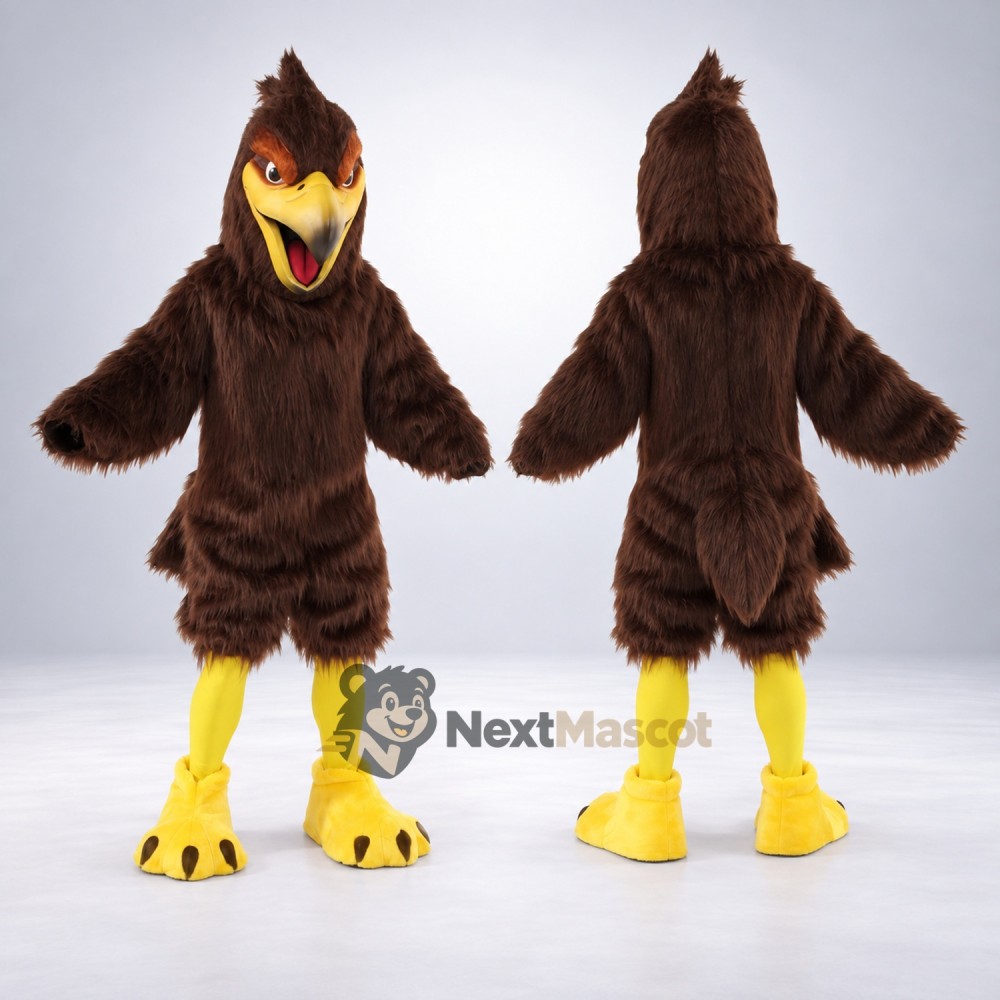 Eagle Mascot Costume - Brown for Photo Events