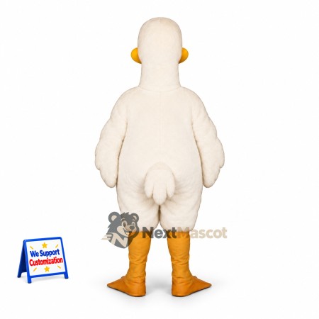 Duck Mascot Costume - White Duck Mascot Costume - White