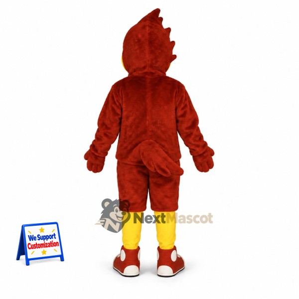 Bird Mascot Costume - Red for Sports Days Bird Mascot Costume - Red for Sports Days