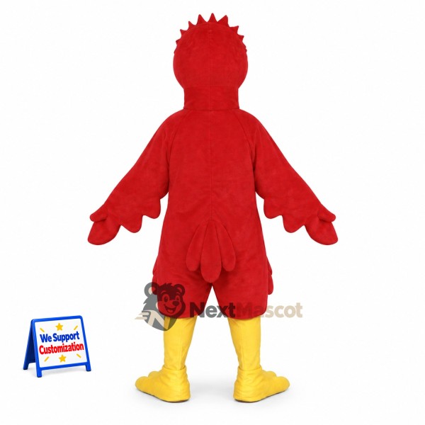 Bird Mascot Costume - Red for School Spirit Bird Mascot Costume - Red for School Spirit