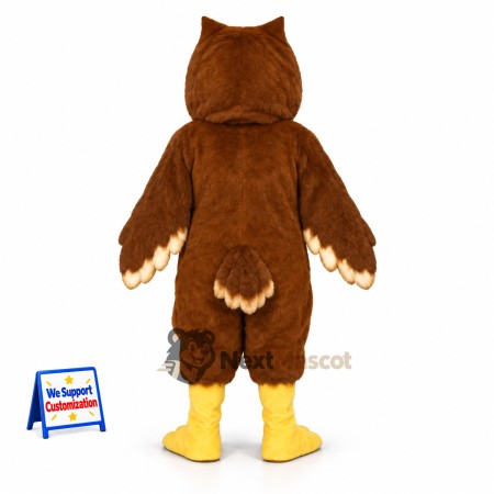 Owl Mascot Costume - Brown for Fundraisers Owl Mascot Costume - Brown for Fundraisers
