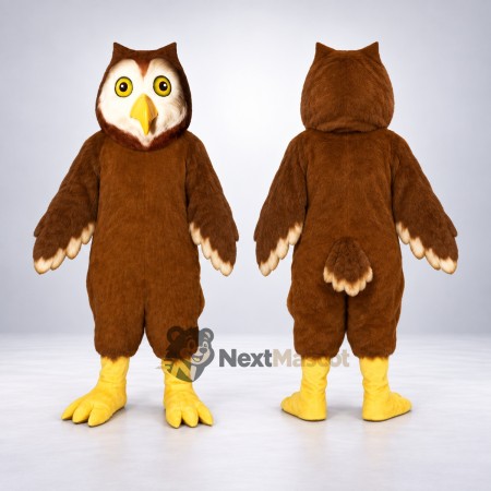 Owl Mascot Costume - Brown for Fundraisers Owl Mascot Costume - Brown for Fundraisers