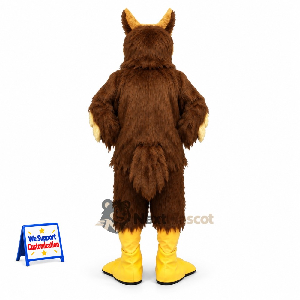 Owl Mascot Costume - Brown for Photo Events Owl Mascot Costume - Brown for Photo Events