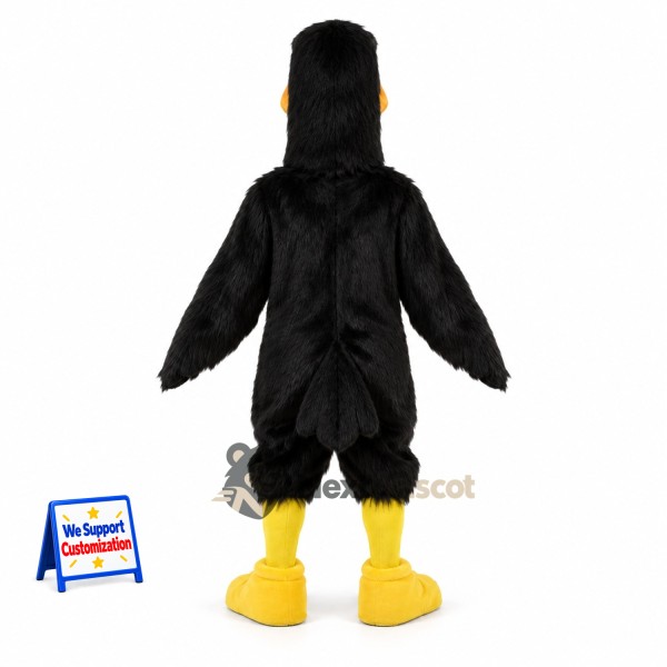 Bird Mascot Costume - Black for Fundraisers Bird Mascot Costume - Black for Fundraisers