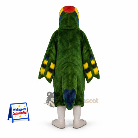Parrot Mascot Costume - Green for Pep Rallies Parrot Mascot Costume - Green for Pep Rallies
