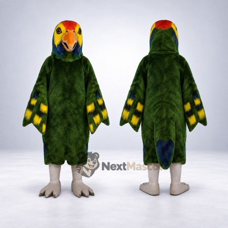 Parrot Mascot Costume - Green for Pep Rallies Parrot Mascot Costume - Green for Pep Rallies