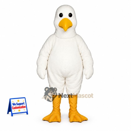 Bird Mascot Costume - White for Pep Rallies Bird Mascot Costume - White for Pep Rallies