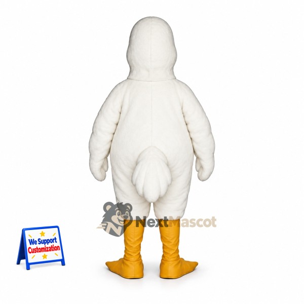 Bird Mascot Costume - White for Pep Rallies