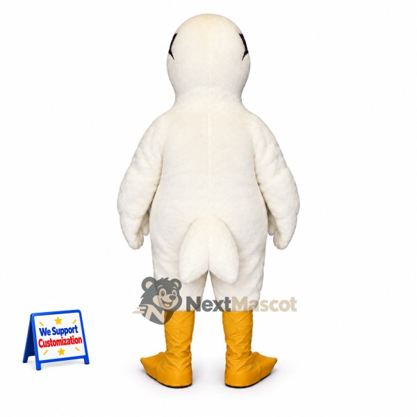 Eagle Mascot Costume - White for Parades Eagle Mascot Costume - White for Parades