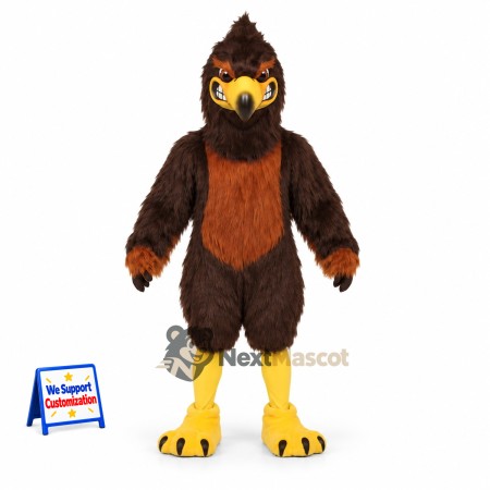 Bird Mascot Costume - Brown for School Spirit Bird Mascot Costume - Brown for School Spirit