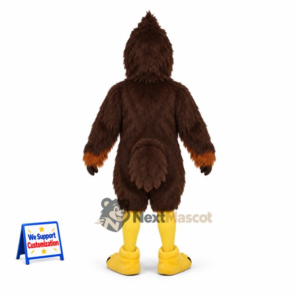 Bird Mascot Costume - Brown for School Spirit Bird Mascot Costume - Brown for School Spirit